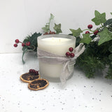 Frosted Double Wick Candle