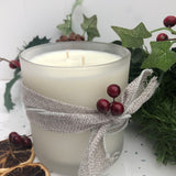 Frosted Double Wick Candle