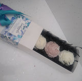 3 Rose candle gift box